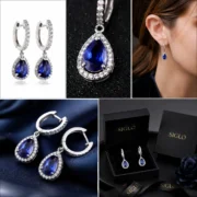 Blue Vesper Earrings - Image 5
