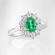 Emerald Laurel Ring - Image 5