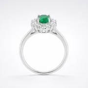 Emerald Laurel Ring - Image 4