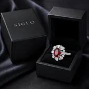 Scarlet Bloom Ring - Image 5