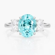 Aqua Meridian Ring