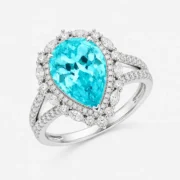 Paraiba Celeste Ring - Image 5